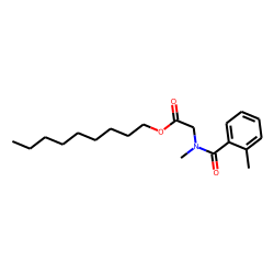 Sarcosine, N-(2-methylbenzoyl)-, nonyl ester