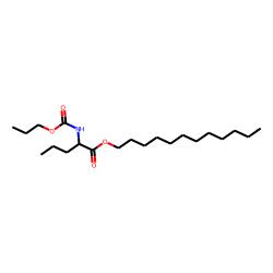 l-Norvaline, n-propoxycarbonyl-, dodecyl ester
