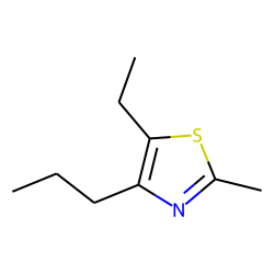 Thiazole, 5-ethyl-2-methyl-4-propyl-