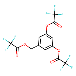 3,5-Dihydroxybenzyl alcohol, tris(trifluoroacetate)