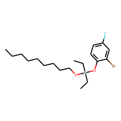 Silane, diethyl(2-bromo-4-fluorophenoxy)nonyloxy-