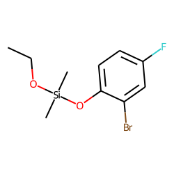 Silane, dimethyl(2-bromo-4-fluorophenoxy)ethoxy-