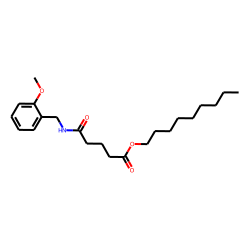 Glutaric acid, monoamide, N-(2-methoxybenzyl)-, nonyl ester
