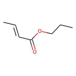 (E)-2-Butenoic acid propyl ester