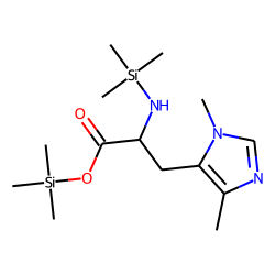 1,4-Dimethylhistidine, TMS