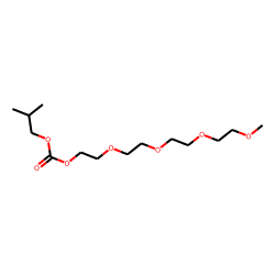 Isobutyl 2,5,8,11-tetraoxatridecan-13-yl carbonate