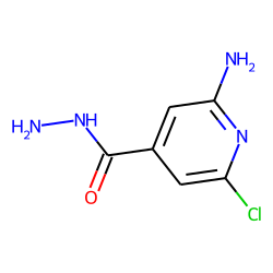 Isonicotinic acid, 2-amino-6-chloro-, hydrazide