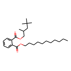 Phthalic acid, 2,4,4-trimethylpentyl undecyl ester