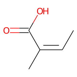 2-Butenoic acid, 2-methyl-, (Z)-
