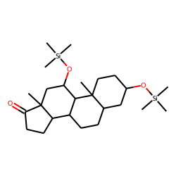 11B-Hydroxyandrosterone (5A-Androstan-3A,11B-diol-17-one), TMS