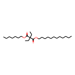Diethylmalonic acid, dodecyl heptyl ester