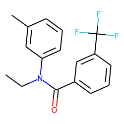 Benzamide, N-ethyl-N-(3-methylphenyl)-3-trifluoromethyl-