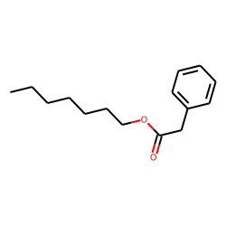 Benzeneacetic acid, heptyl ester