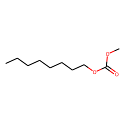 Carbonic acid, methyl octyl ester