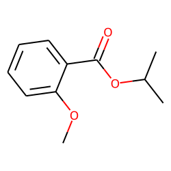 2-Methoxybenzoic acid, isopropyl ester