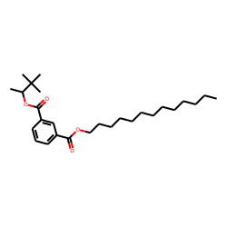 Isophthalic acid, 3,3-dimethylbut-2-yl tridecyl ester