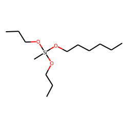 Dipropyloxyhexyloxymethylsilane