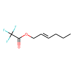 cis-2-Hexen-1-ol, trifluoroacetate