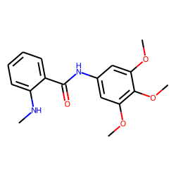 Benzanilide,3',4',5'-trimethoxy-2-methylamino-