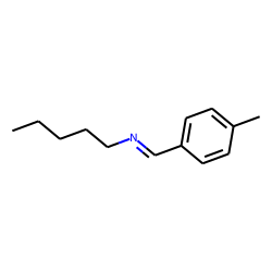 (p-methylbenzylidene)-pentyl-amine