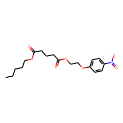 Glutaric acid, 2-(4-nitrophenoxy)ethyl pentyl ester