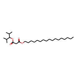 Malonic acid, 2,4-dimethylpent-3-yl heptadecyl ester