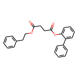 Succinic acid, phenethyl 2-biphenyl ester