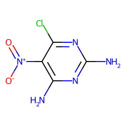2,4-Pyrimidinediamine, 6-chloro-5-nitro-