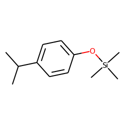 4-Isopropylphenol, trimethylsilyl ether