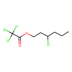 3-chlorohexyl trichloroacetate