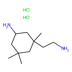 Cyclohexanamine, 3-aminoethyl-3,5,5-trimethyl-, dihydrochloride