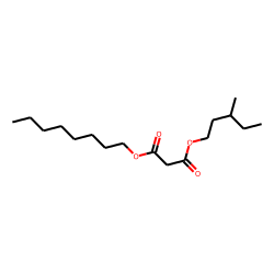 Malonic acid, 3-methylpentyl octyl ester