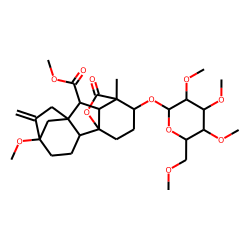 3-epiGA1-3-O-«beta»-D-glucopyranoside, permethyl