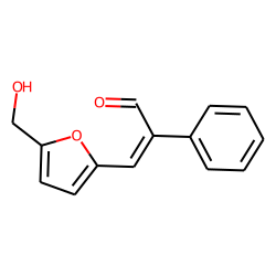 3-(5'-hydroxymethyl-2'-furyl)-2-phenyl-2-propenal