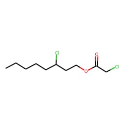 3-chlorooctyl chloroacetate