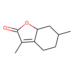 2(4H)-Benzofuranone, 5,6,7,7a-tetrahydro-3,6-dimethyl-