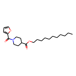 Isonipecotic acid, N-(2-furoyl)-, undecyl ester