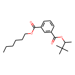 Isophthalic acid, 3,3-dimethylbut-2-yl hexyl ester