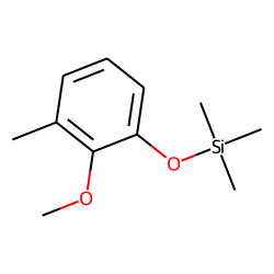 2-Methoxy-3-methylphenol, TMS