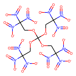 Tetrabis(2,2,2-trinitroethyl(orthocarbonate
