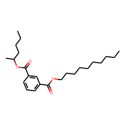 Isophthalic acid, decyl hex-2-yl ester