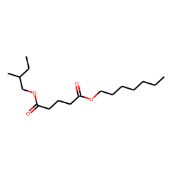 Glutaric acid, heptyl 2-methylbutyl ester
