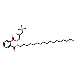 Phthalic acid, heptadecyl 2,4,4-trimethylpentyl ester