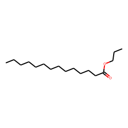 Tetradecanoic acid, propyl ester