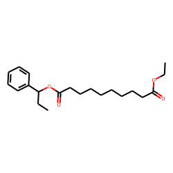 Sebacic acid, ethyl 1-phenylpropyl ester