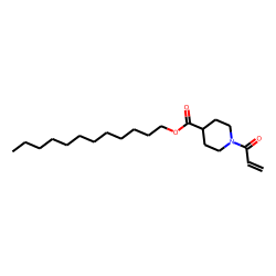 Isonipecotic acid, N-acryloyl-, dodecyl ester