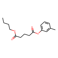 Glutaric acid, butyl 3-methylphenyl ester