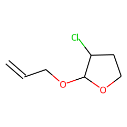 Tetrahydrofuran, 3-chloro-2-(2-propenyloxy)