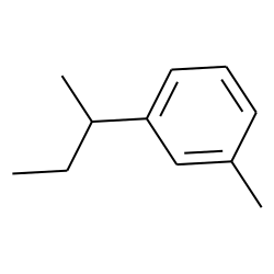 Benzene, 1-methyl-3-(1-methylpropyl)