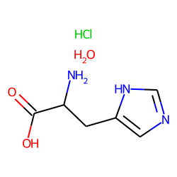 L-histidine, hydrochloride, hydrate